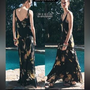 ZARA ZW COLLECTION FLORAL PRINT DRESS